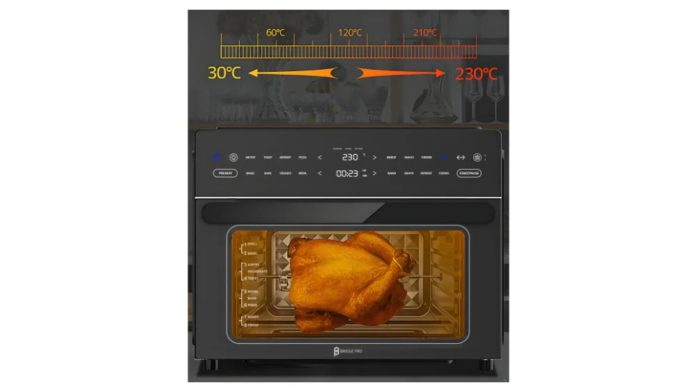 Bridge Pro air fryer oven